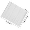 2Pcs Fireplace Screen Panels Black Iron Mesh Curtains Spark Guard Protect Carpet Floor Hearth Mesh Screens Fireplace Screen