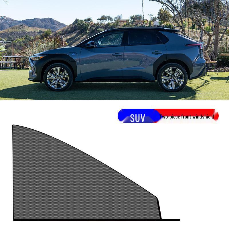 Breathable Elastic Mesh Car Window Sunshade for Pets & Strollers