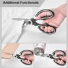 Multifunction Stainless Steel Kitchen Tools Strong Home Vegetable Chopping Chicken Bone Fish Food Scissors Multi-Purpose Tool