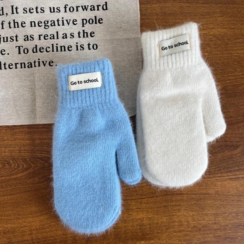 Xue Qiman Unisex Thickened Rabbit Fur Gloves