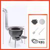 New Sle Rural Home Wood Burning Stove Portable Outdoor Large Pot Stove el Stove Equipment und Pot Stove