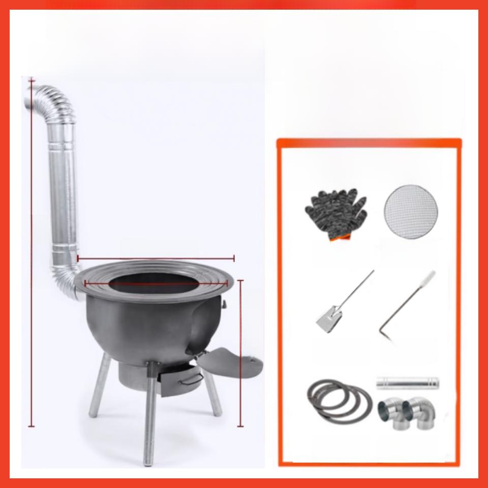 New Sle Rural Home Wood Burning Stove Portable Outdoor Large Pot Stove el Stove Equipment und Pot Stove