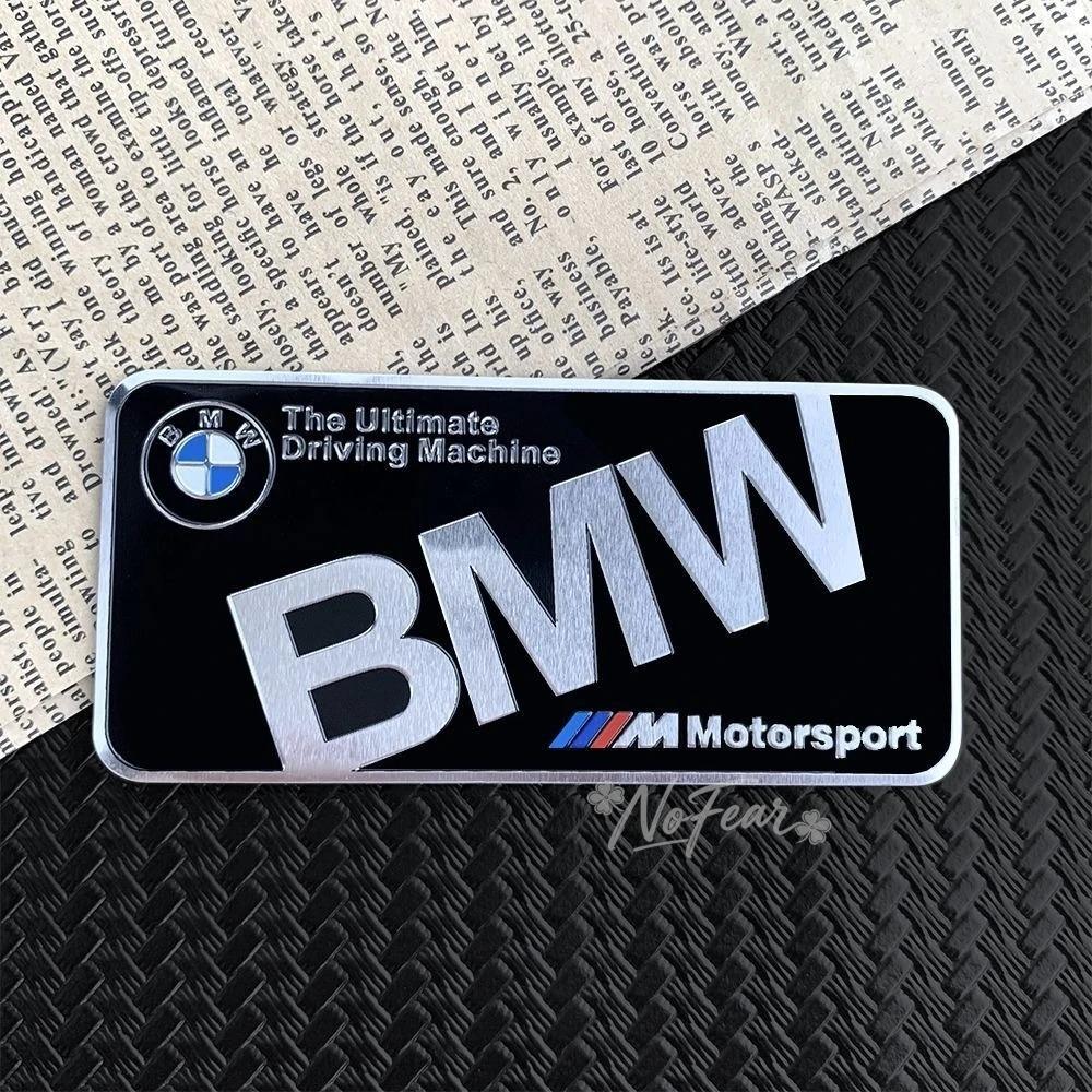 JKGN2 BMW M Car Badge Sticker for E46 E90 E60 F30 G20 X1 X2 X3 X4 X5 X6 X7 I3 I4 I5 I7 M2 G30 Trunk Body Decoration Decal Modification