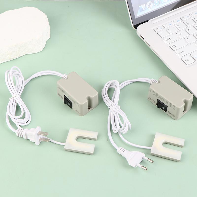 Eu/Us Plug 10 Led Sewing Machine Light U Shape Industrial Lighting Lamp Magnetic Working Light For Drill Presses Workbenches