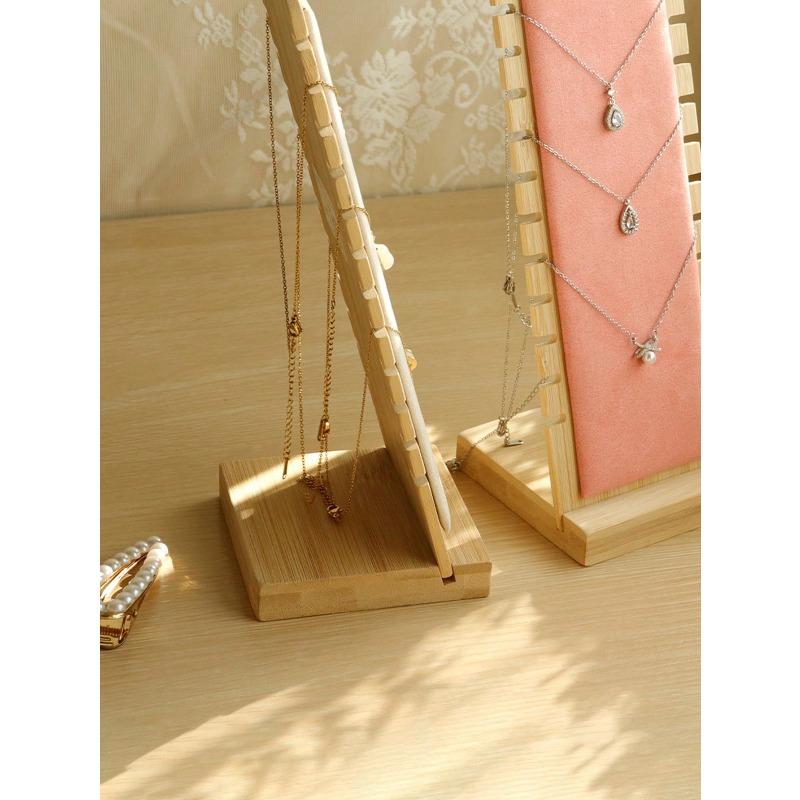Vertical Jewelry Necklace Display Stand, Perfect For Organizing And Showcasing Your Beloved Accessories