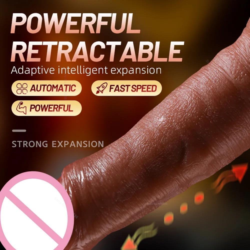 Penis Vibrator Intensely Adult Supplies Masturbator Automatic Thrust Vibration Sexy Toy Dick Masturbation Wank Tools for Women