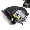 DC 12V 115dB Universal Car Horns Signal Single Sound ABS Snail Horn Claxon Fit for Motorcycles Bicycles Automobiles Cars Vehicle