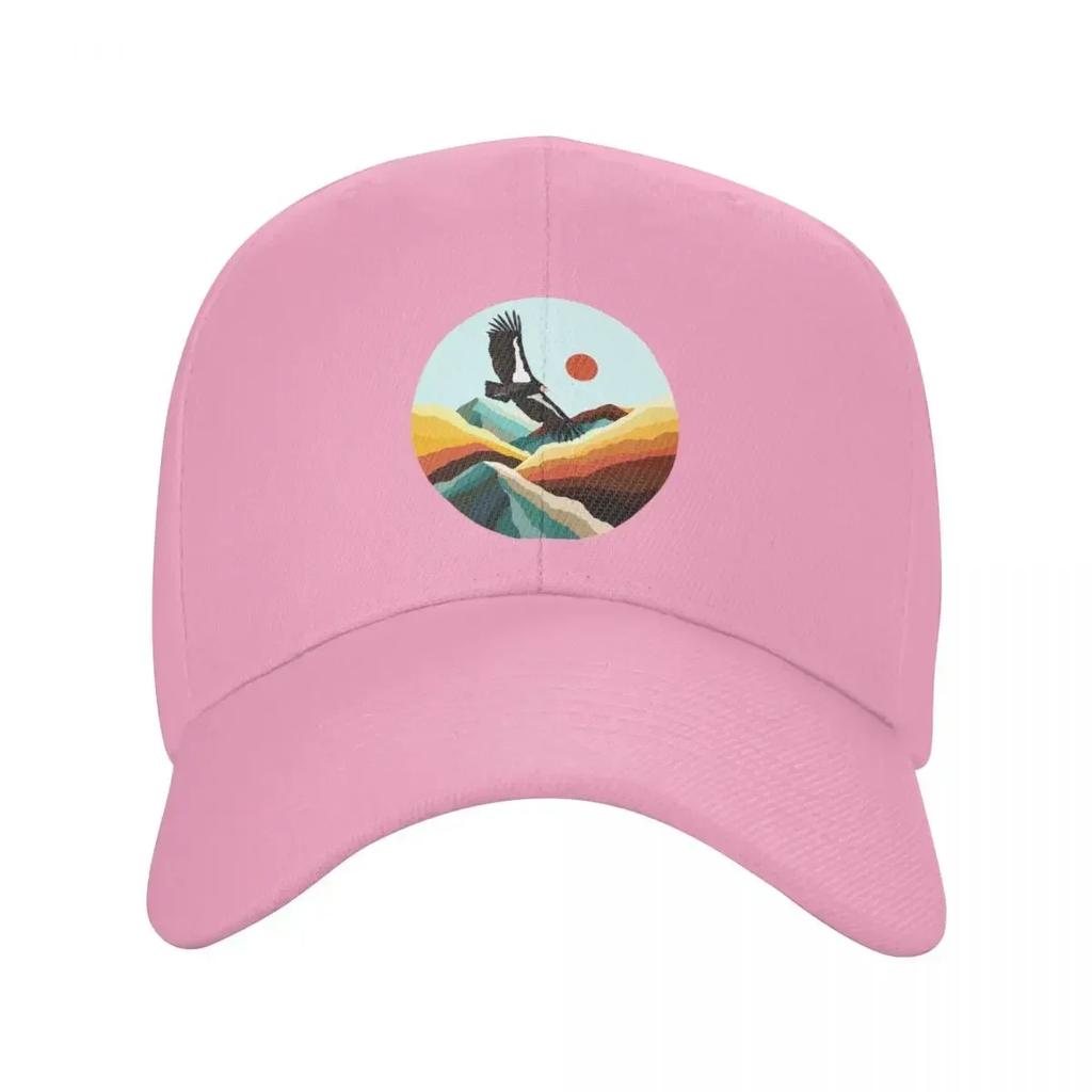 Condor In Flight Baseball Cap Streetwear Tactical Cap Tea Hat Funny Hat Unisex Womens
