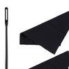 3x Flute Cleaning Rod and Cloth Tool Woodwind Instruments Professional