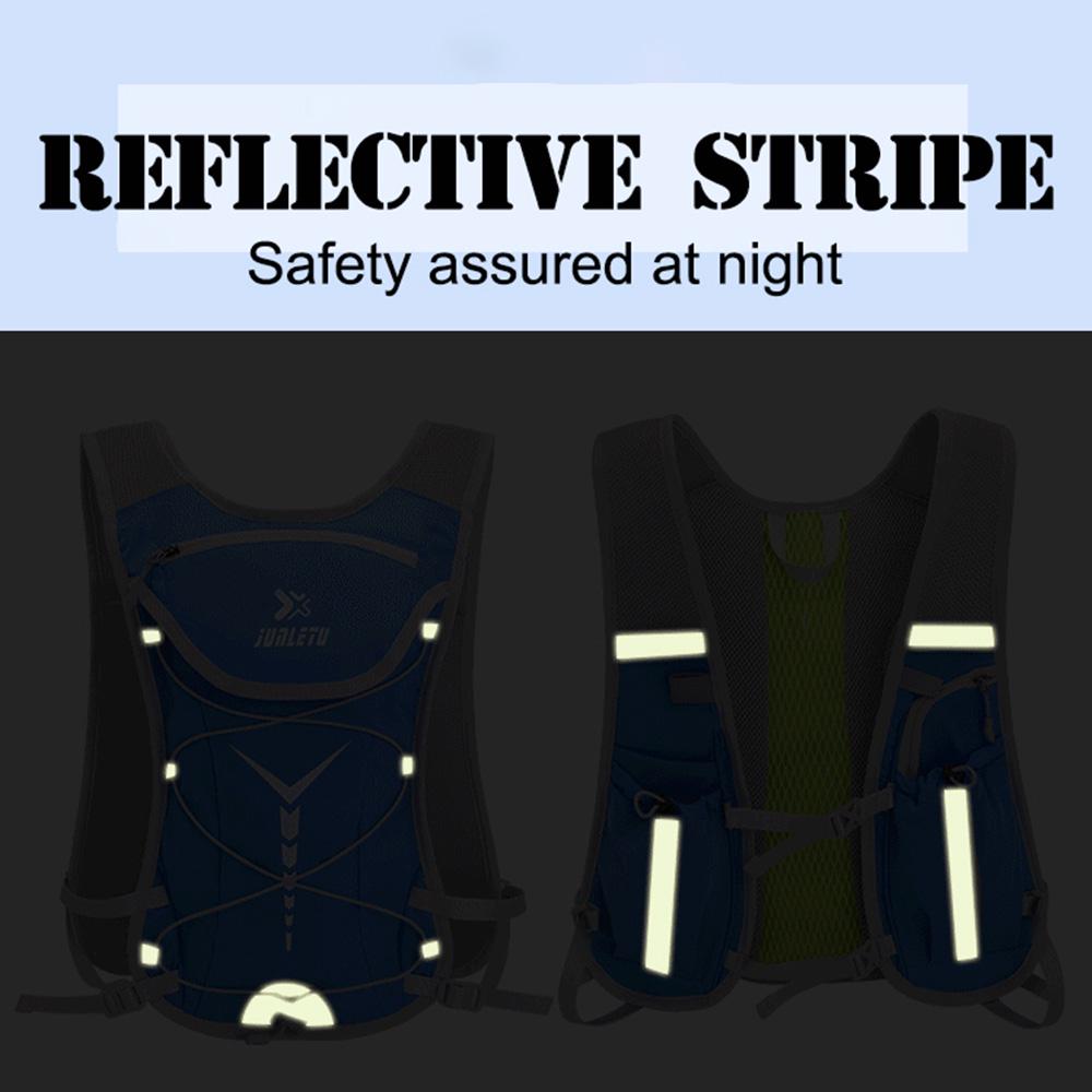 Hydration Pack for 2L Water Bladder Large Capacity Wearproof Breathable Lightweight Hiking Running