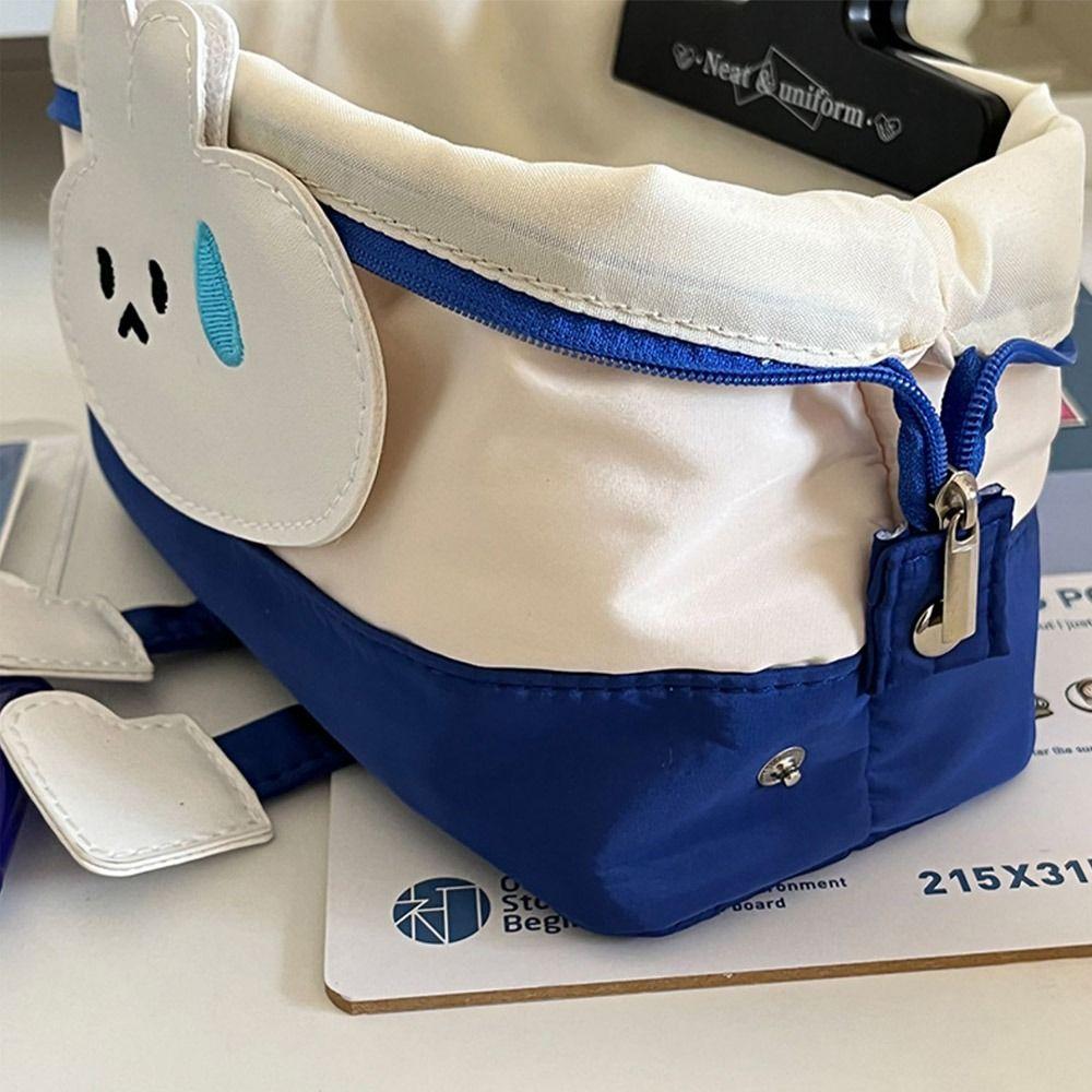 Sweating Rabbit Pencil Box Oxford Cloth Stationery Storage Bag Pen Bag ...