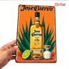 Jose Cuervo Tequila Vintage Metallplåtskylt Retro Bar Heminredning för Kafé Kontor Trädgård Perfekt Julklapp