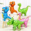 3D Rosa Dinosaurier Ballon Set Geburtstag Party Banner Kuchen Einsetzen Dinosaurier Ballon Party Dekoration Lieferungen