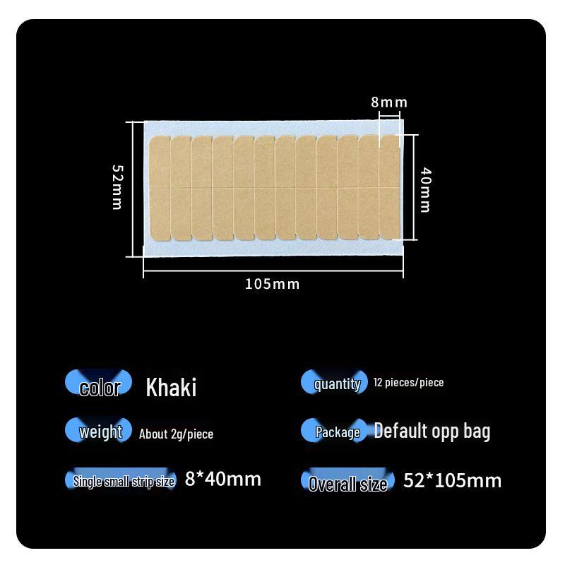 Wig Tape: Double-Sided High Adhesion, Waterproof, Sweatproof, PU Hair Extension Sticker
