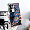 Santorini Greece Summer Plating Phone Case For Samsung Galaxy S24 S25 FE S26 Edge S23 Ultra S22 S21 Plus S20 Anti-Fall Airabag C
