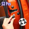 12PCS Car Universal Accessory Interior Door Lock Screw Protector Cover Cap Trim