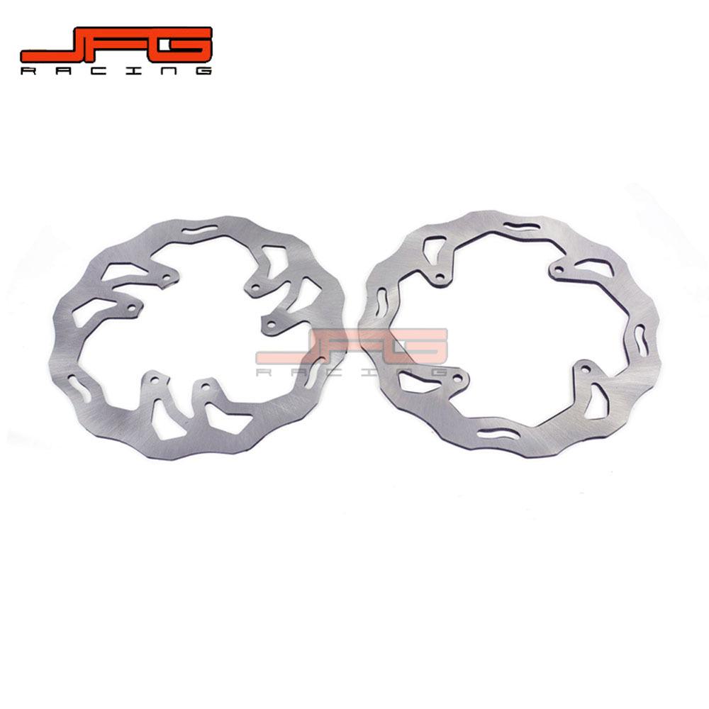 Compatible with CR125/250, CRF250R/X, CRF450R Motorcycle Front and Rear Brake Discs