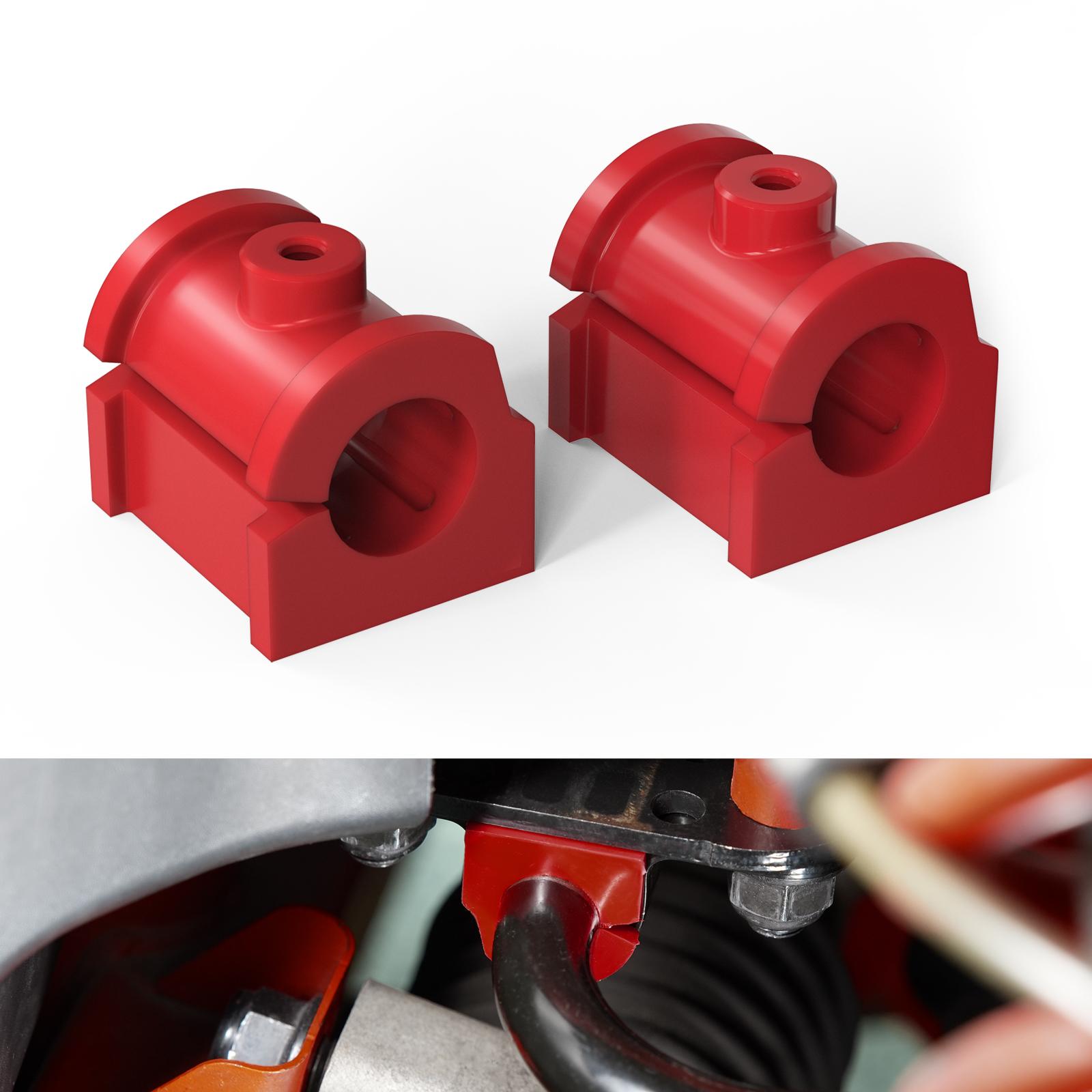 

NICECNC 95A Polyurethane Bushings Front Sway Bar Bushing For Can-Am Maverick X3 2017-2024 4x4 Turbo DPS 95A Polyurethane красный
