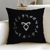 classic TV series Shadowhunters Cushion Cover Soft  EasyWash Pillow Case  Versatile for Couch Bed Travel and Office