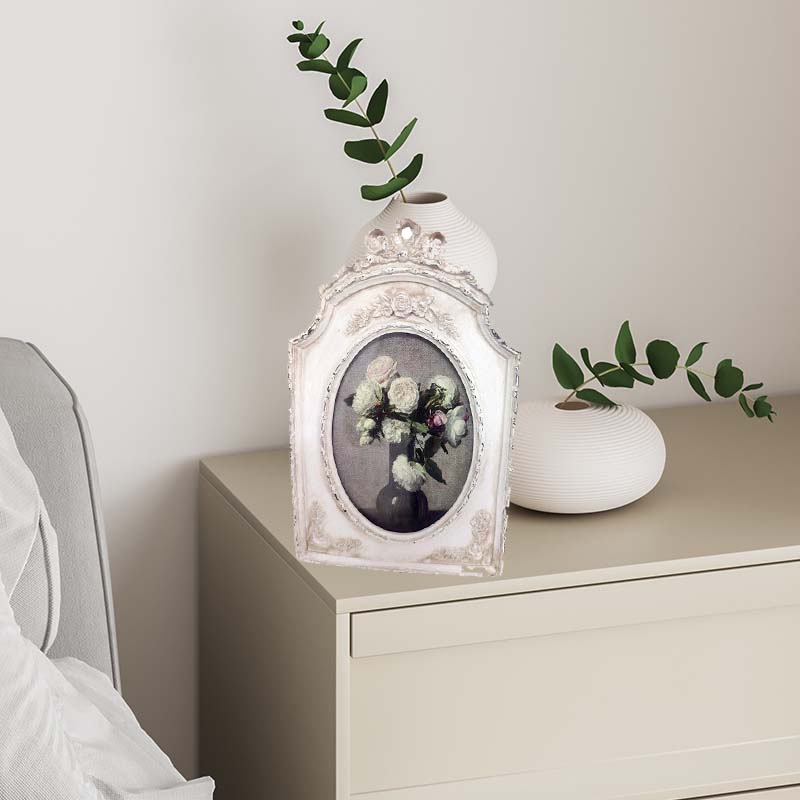 1Pc Vintage Photo Frame Grace Combination Mural Painting New Chinese Style Painting Hanging Practical Artistic Decoration
