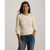 Lauren Ralph Lauren Women S Button Trim Cable Knit Sweater wmlrSweS6820939101