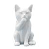 Smart Cat Ornament No See Speak Hear Mini Cat Statue Plastic Animal Sculpture Home Office Desktop Bookshelf Decoration