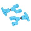2pcs Aluminum Alloy Rear Upper Arms for Tamiya TT02 1/10 RC Car Rear Upper Arms Upgrade Parts Blue