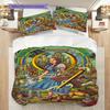 Magical Adventure Awaits Bedding (1 * duvet cover + 2 * pillowcase, without core) 2D Flat Christmas birthday gift Bedding set