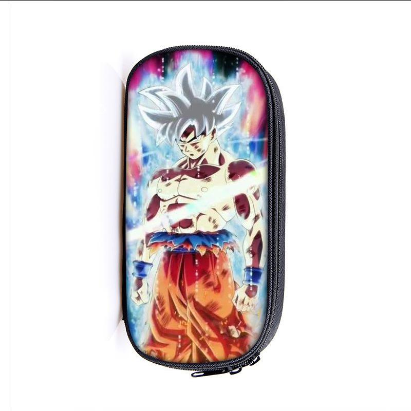 Dragon Ball Anime Son Goku Cartoon Large Capacity Pencil Case Fashion Boys Girls Pen Bags School Student Supplies Stationery Box