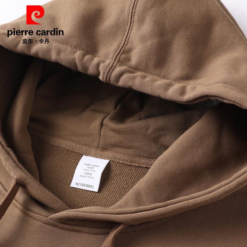 Pierre Cardin Men's 350g Cotton Hooded Sweatshirt