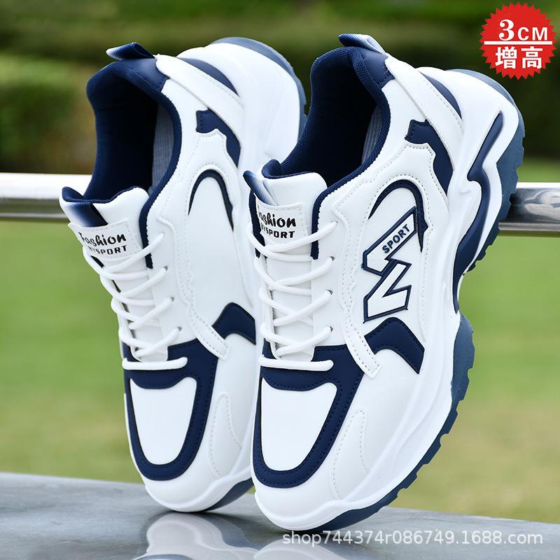 Dad shoes new autumn and winter leather waterproof sub sports and leisure trendy shoes
