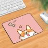 Gaming Cute Mouse Pad Small Corgi Shiba Inu Pc Accessories Deskmat Mousepad Gamer Keyboard Mats Anime Kawaii Laptops Mause Pads