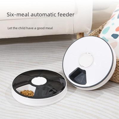Smart Pet Feeder: Six-Hole Automatic Timed & Quantitative Food Bowl