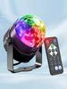 RGB LED Stage Disco Light Rotating DJ Ball Strobe Sound Control Magic Dance Car Christmas Gift Party Club Laser Show Lamp Party