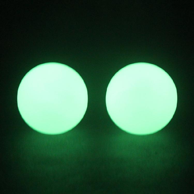 2Pcs Glow In Dark Hockey Pucks Street Hockey Balls Ice Hockey Glowing Balls for Kids Adults Night Practice Evening Game