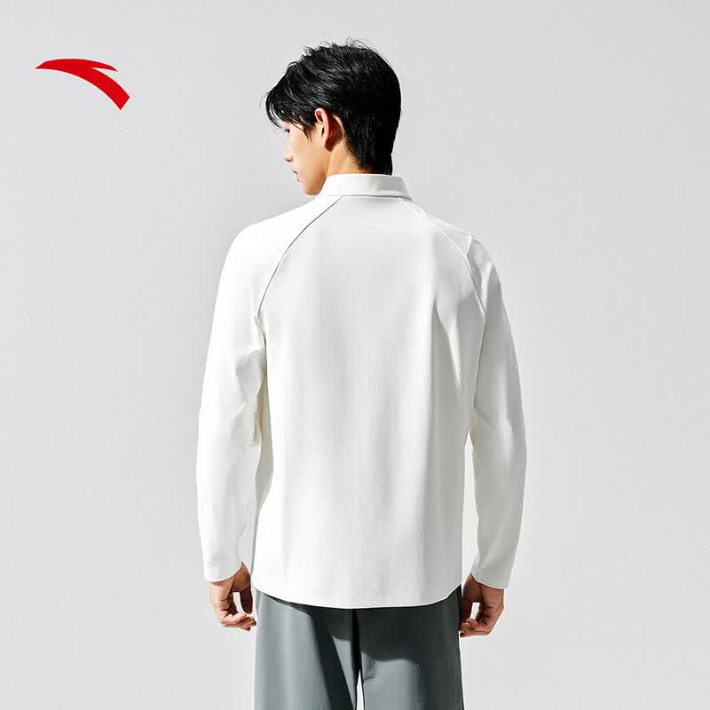 Men's Anta Zero Pressure Half-Zip Long Sleeve T-Shirt
