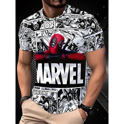 Superhero Deadpool T Shirt Marevl 3d Print T-Shirt