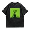 Lestat de Brat Lioncourt Stückgefärbtes T-Shirt Interview mit einem Vampir Vintage Gewaschen Atmungsaktiv Designerkleidung Stilvoll