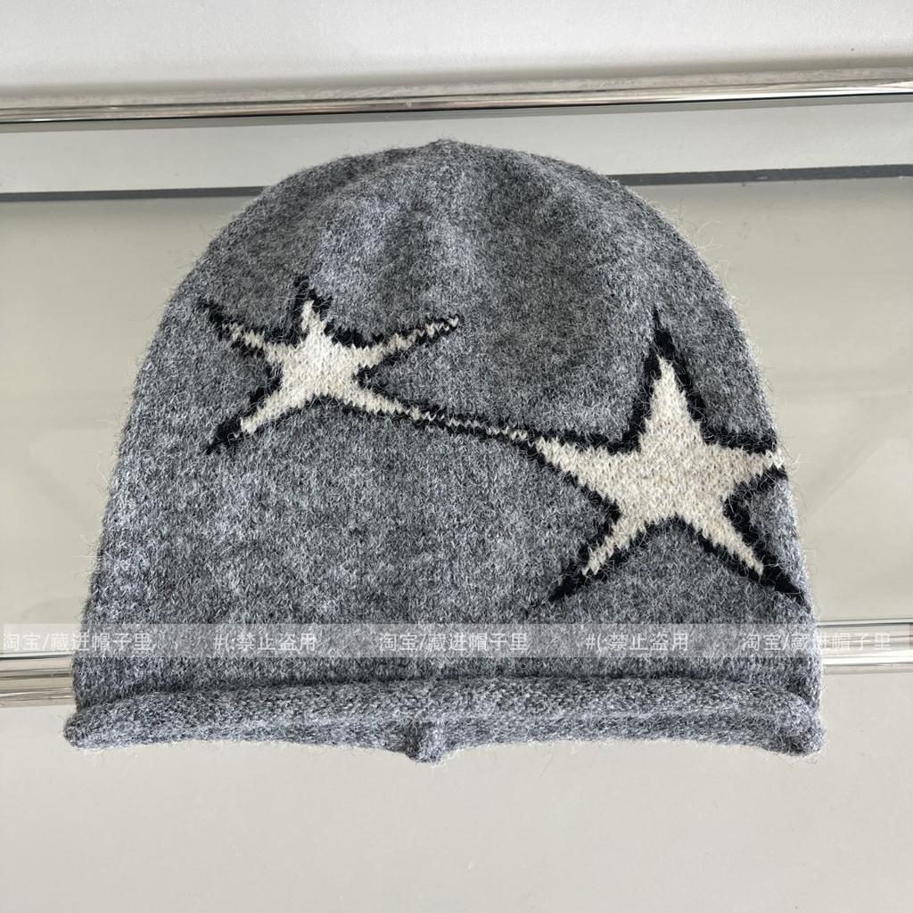 Japanische Shibuya Straße Spice Girls Star Gestrickte Frottee Mütze Kinder Herbst Und Winter Süß Und Cool Vielseitig Pullover Wollmütze