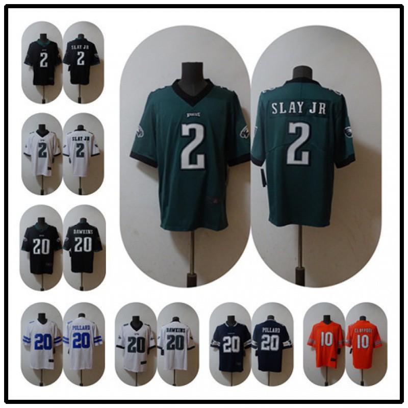 Mens American Football Jersey T-Shirt Embroidered Team Mesh Breathable Sportswear Eagles Patriots 49ers Cowboys Fans