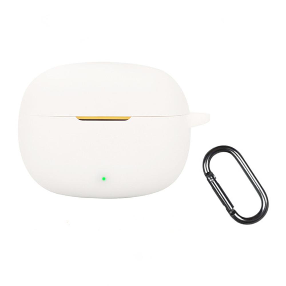 Dla Realme Buds T200 Lite Etui Silikonowe Bezprzewodowe Słuchawki Ochronne Etui z Klamrą Anti-Lost