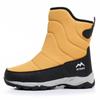 Men's and Women's Large Size Winter Warm Snow Boots Plush Lining Waterproof Ankle Boots Non-slip Outdoor Shoes Hiking Mountaineering Sports Boots