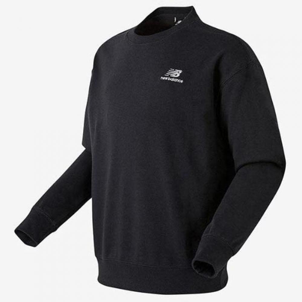 

New Balance Ess Crewneck Sweatshirt Black Nbncd2s013 19 85(XS)