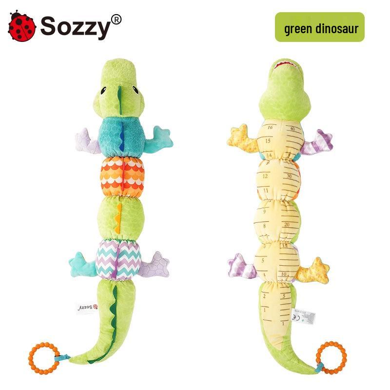 Sozzy Soothing Newborn Plush Doll & Music Height Chart Toy, 0-3 Years Early Education