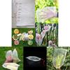 Strapazierfähige Gartenpflanzen-Kordelzug-Netzbeutel halten Insekten und Schädlinge von Früchten fern