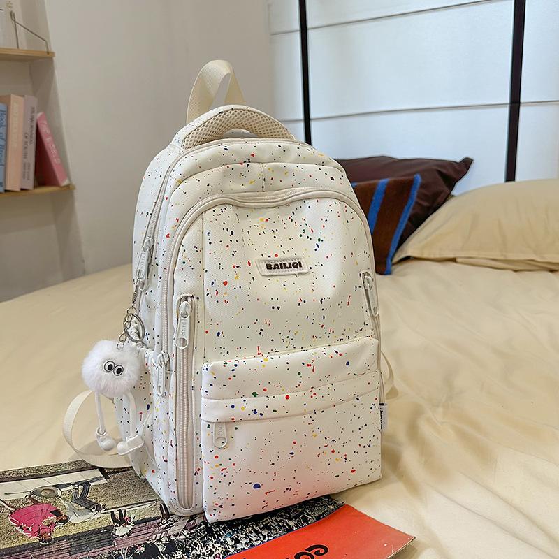 Hochwertiger, frischer und süßer, kleiner floraler Rucksack, leichter Rucksack mit großem Fassungsvermögen für Mittelschüler