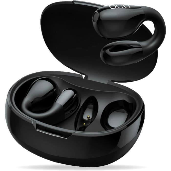 Bluetooth-ørepropper - DCU TECNOLOGIC - CLIP BUDS - 30 timers batteritid - Svettetett - Bluetooth 5.3