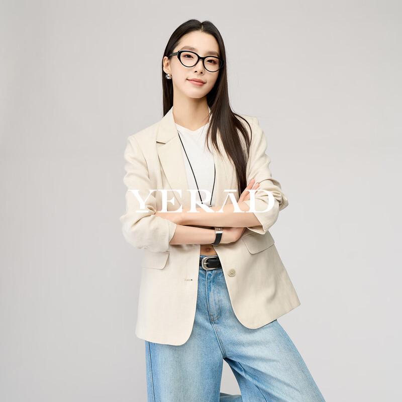 YaLiDa Women's Old Money Style Tailored Blazer