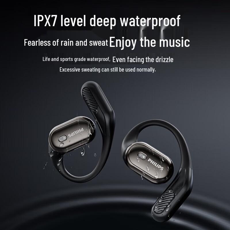 Philips TAT3759 Open-Ear Sport Bluetooth Earbuds