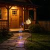 Solar Watering Can Lamp IP44 Waterproof Outdoor Garden Yard Pathway Patio Lawn Hollowed Water Can Lantern String Light